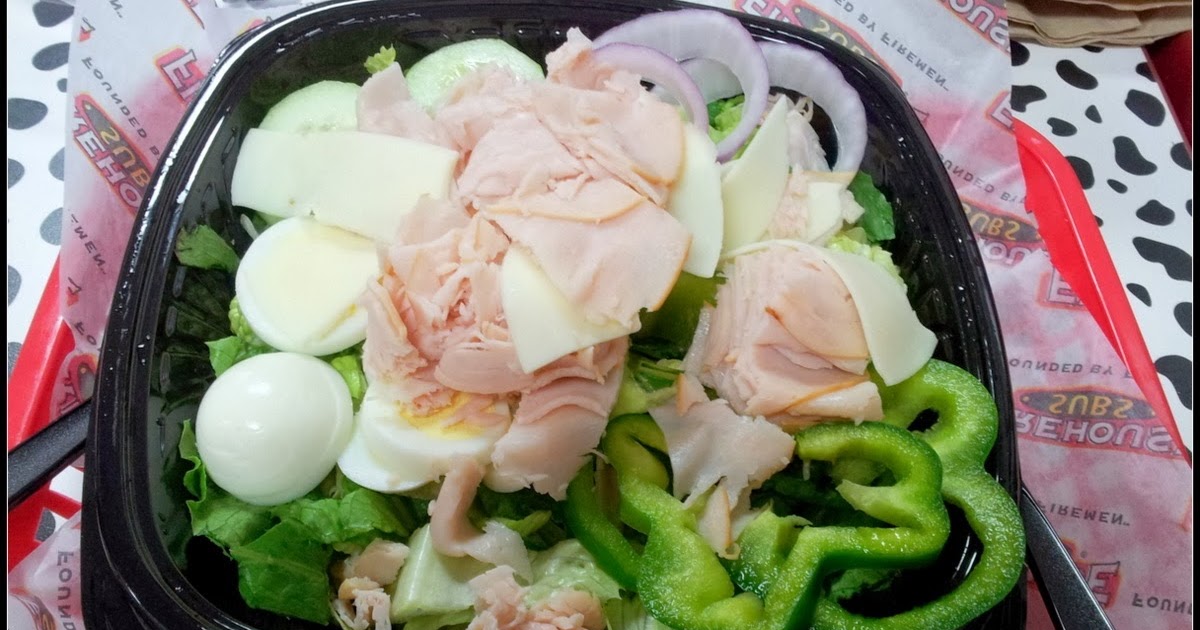 LowCarb Alabama Firehouse Subs Turkey Chef's Salad