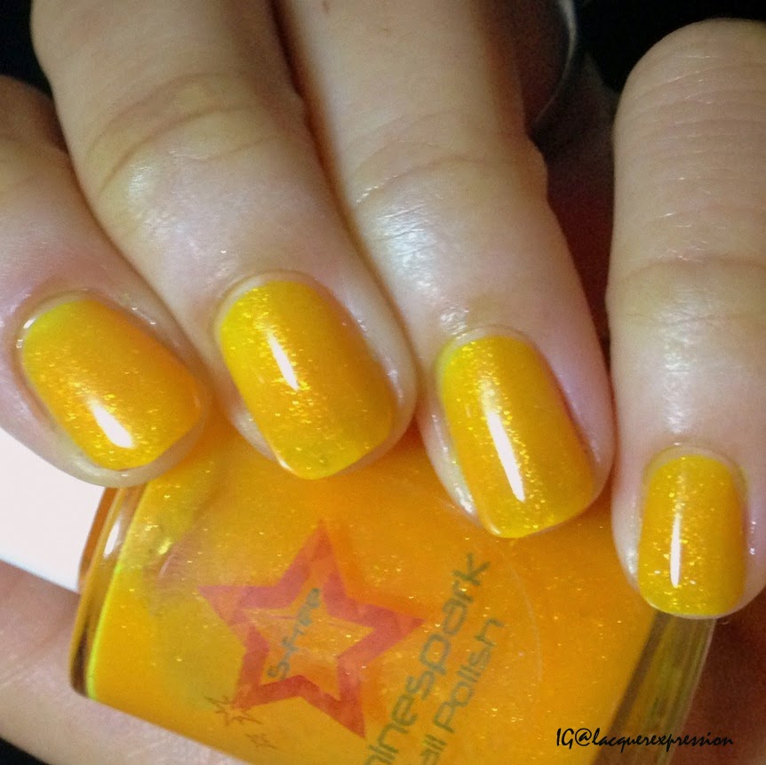 swatch and review of Markie nail polish by Shinespark 