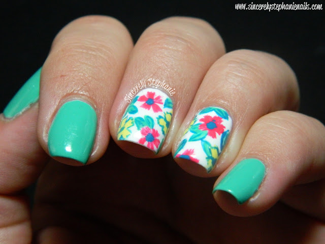 Floral Nails