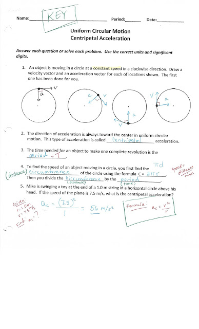 PHYSICS WITH COACH T: Centripetal Acceleration, Universal Gravitation