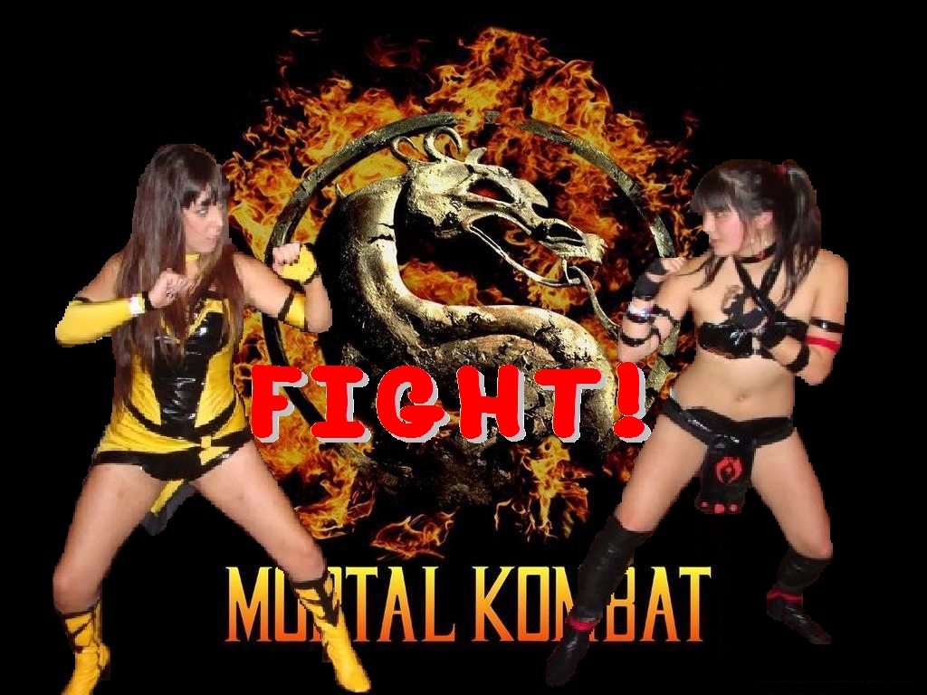 Tanya and Sareena Mortal Kombat Wallpaper