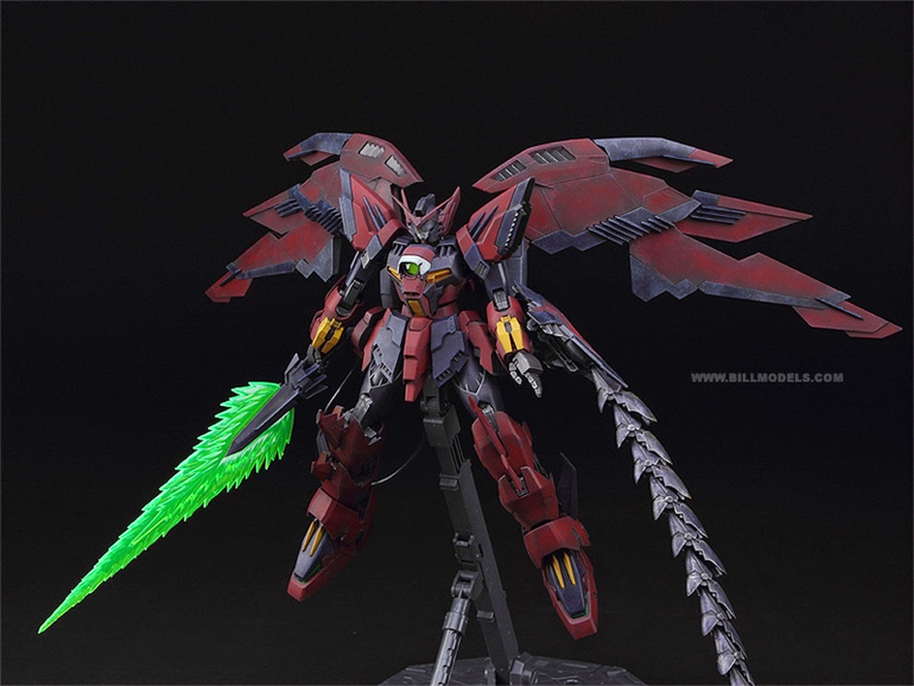 Painted Build MG 1/100 Gundam Epyon ver. EW Gundam Kits Collection