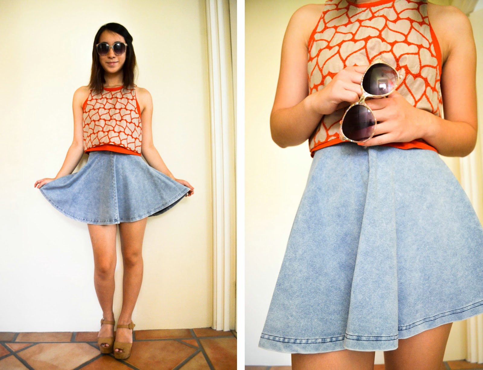 The Little Fashion Box How To Style Skater Skirts