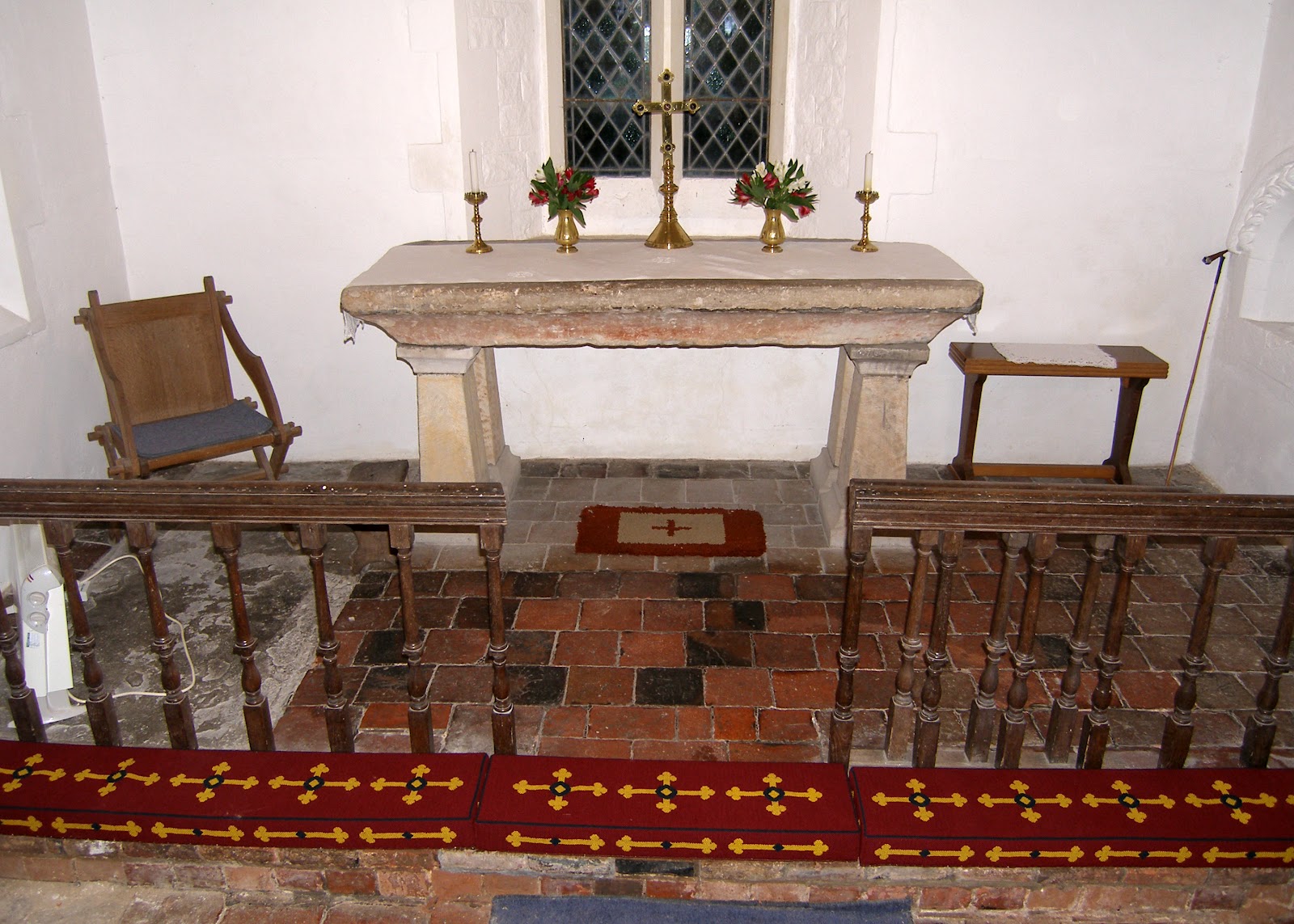 David's Blog Dedication of new kneelers at Little Hampden Church