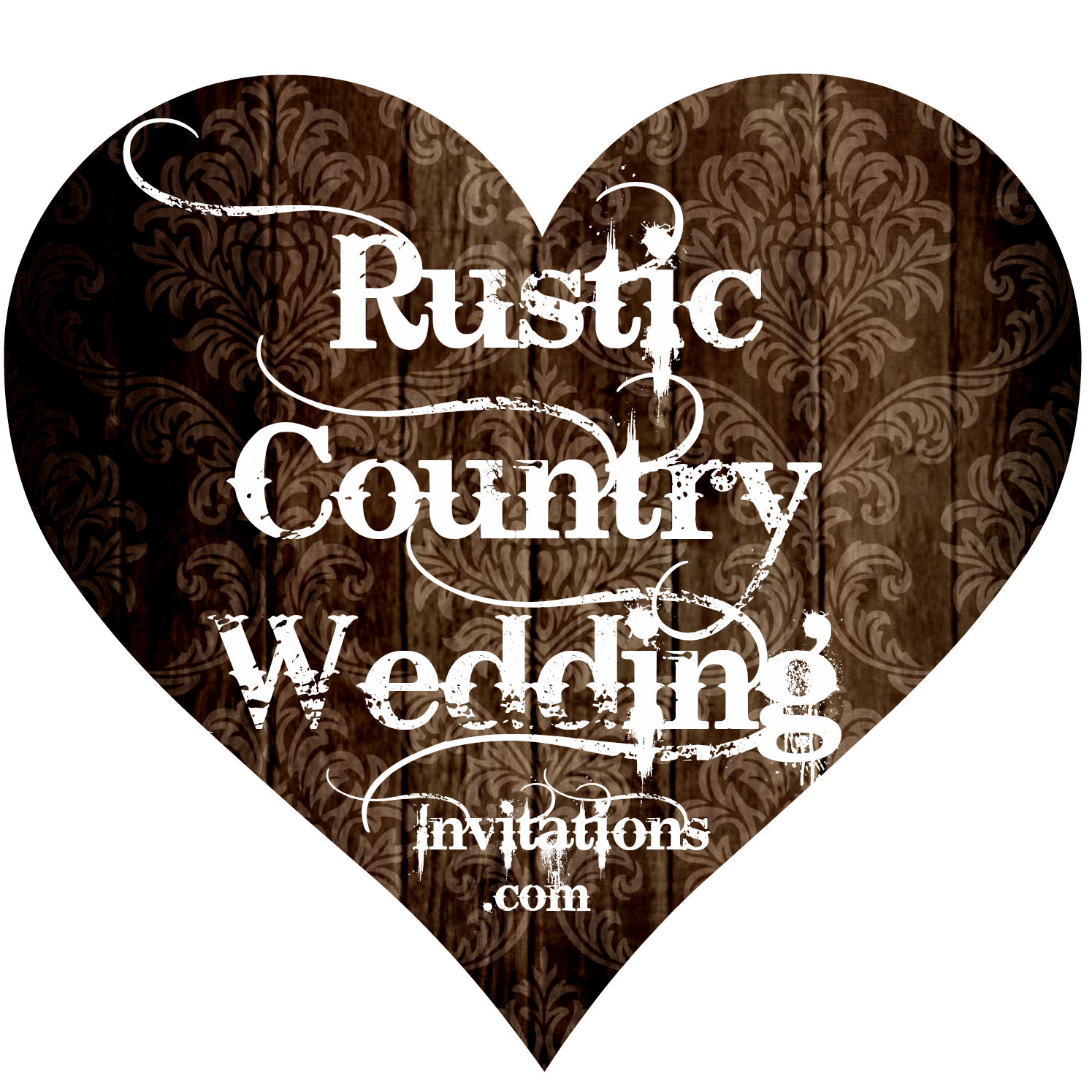 Rustic Country Wedding Invitations