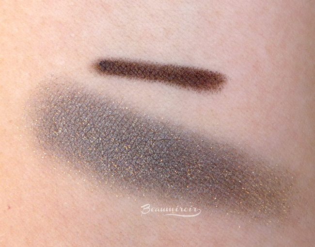 Swatches of Charlotte Tilbury Nocturnal Cat Eyes To Hypnotise in The Huntress