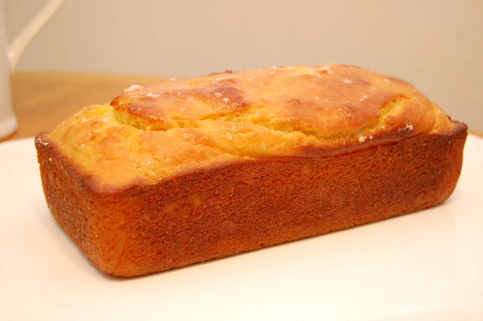 Project Bake Orange Yogurt Loaf Cake.