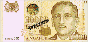 10k dollar notes Singapore