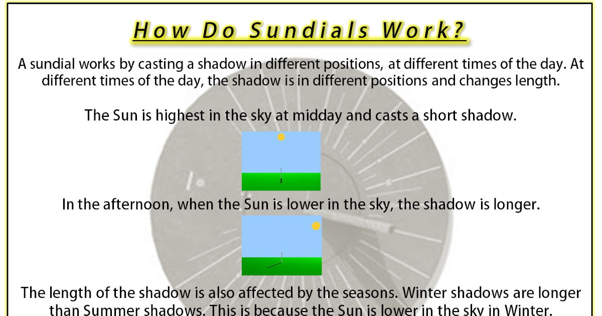 How Sundials Work Tasheel Tadrees