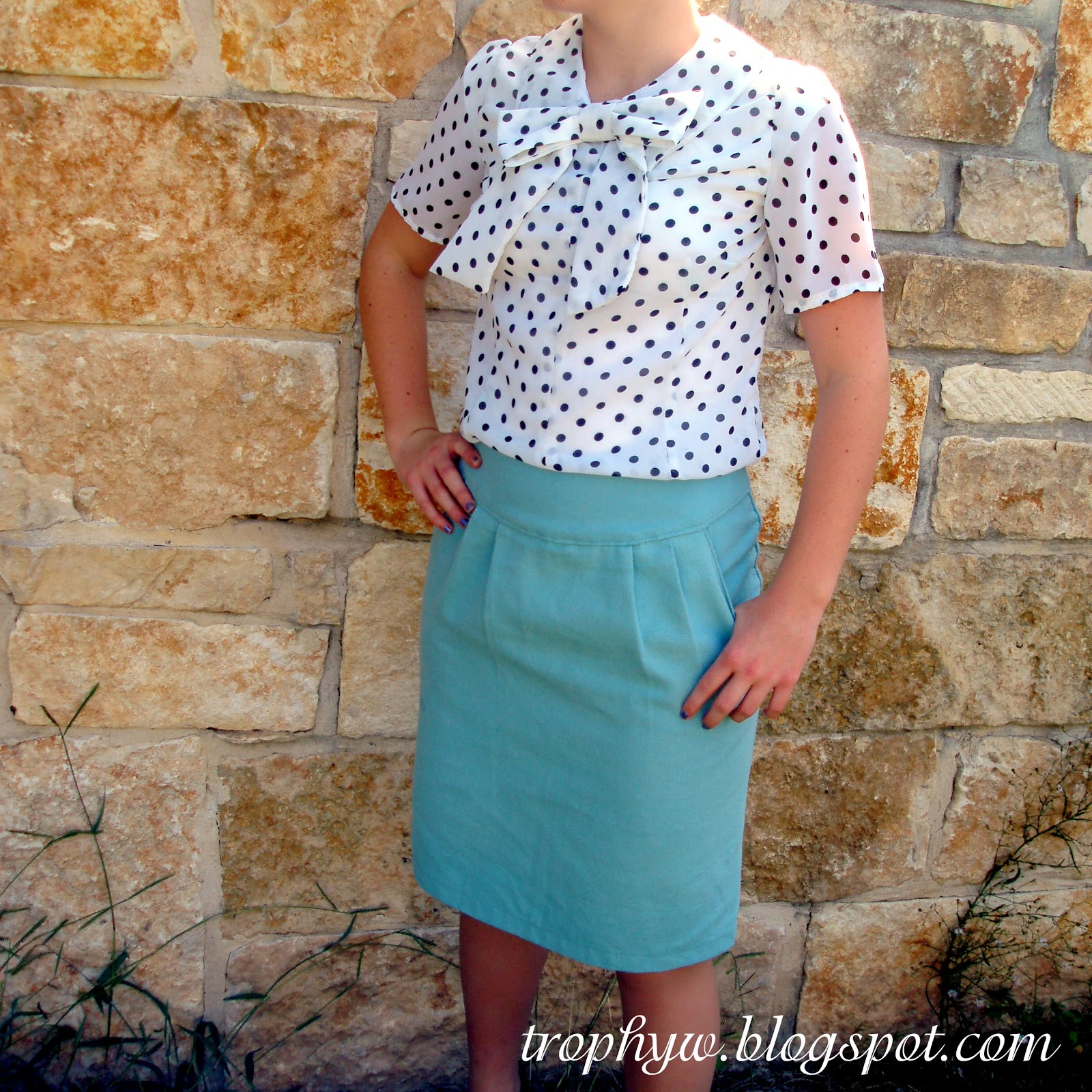 Tales of a Trophy Wife Giving Handsewn Clothes the Store Bought Polish