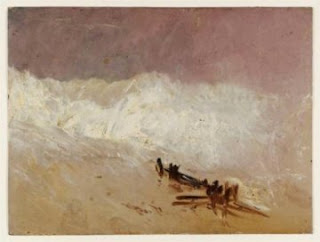 http://www.wikipaintings.org/en/william-turner/shore-scene-with-waves-and-breakwater-1835