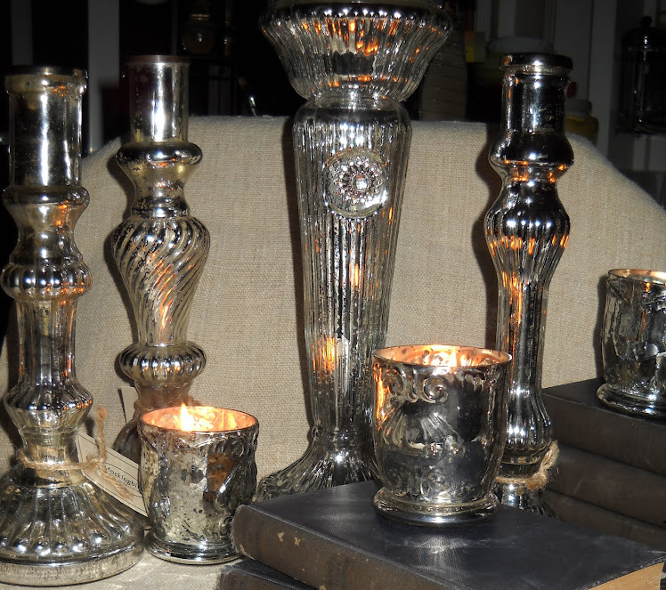 Silver Mercury Glass