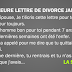 La meilleure lettre de divorce jamais vue