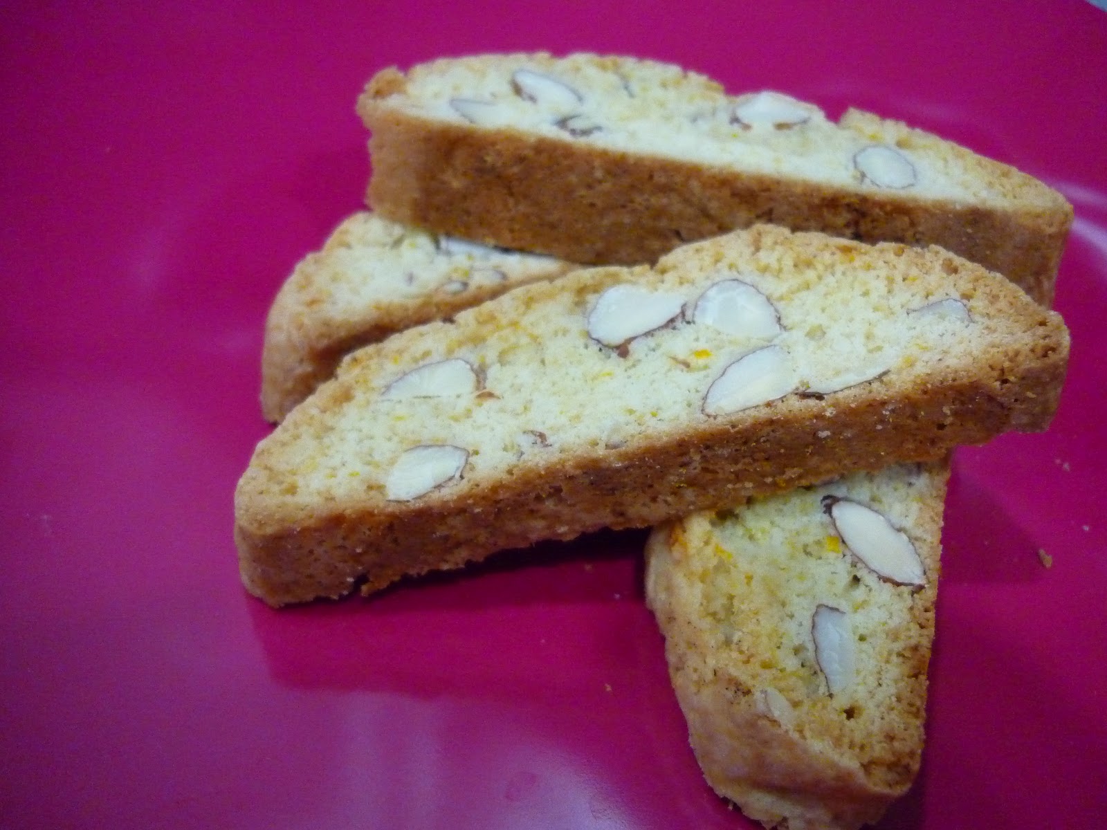 The Nerdy Chef OrangeAlmond Biscotti