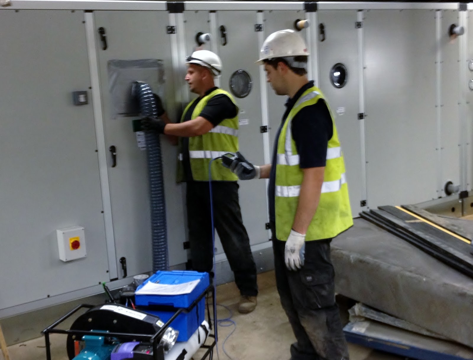 Do you need AHU leakage testing carried out? The Gibbons Group
