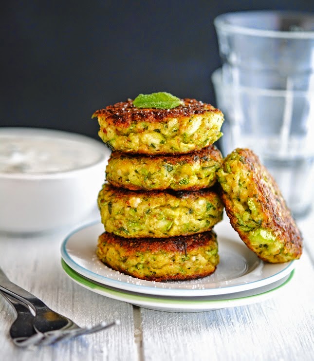 Creamy Greek Zucchini Patties Best Recipes On The 