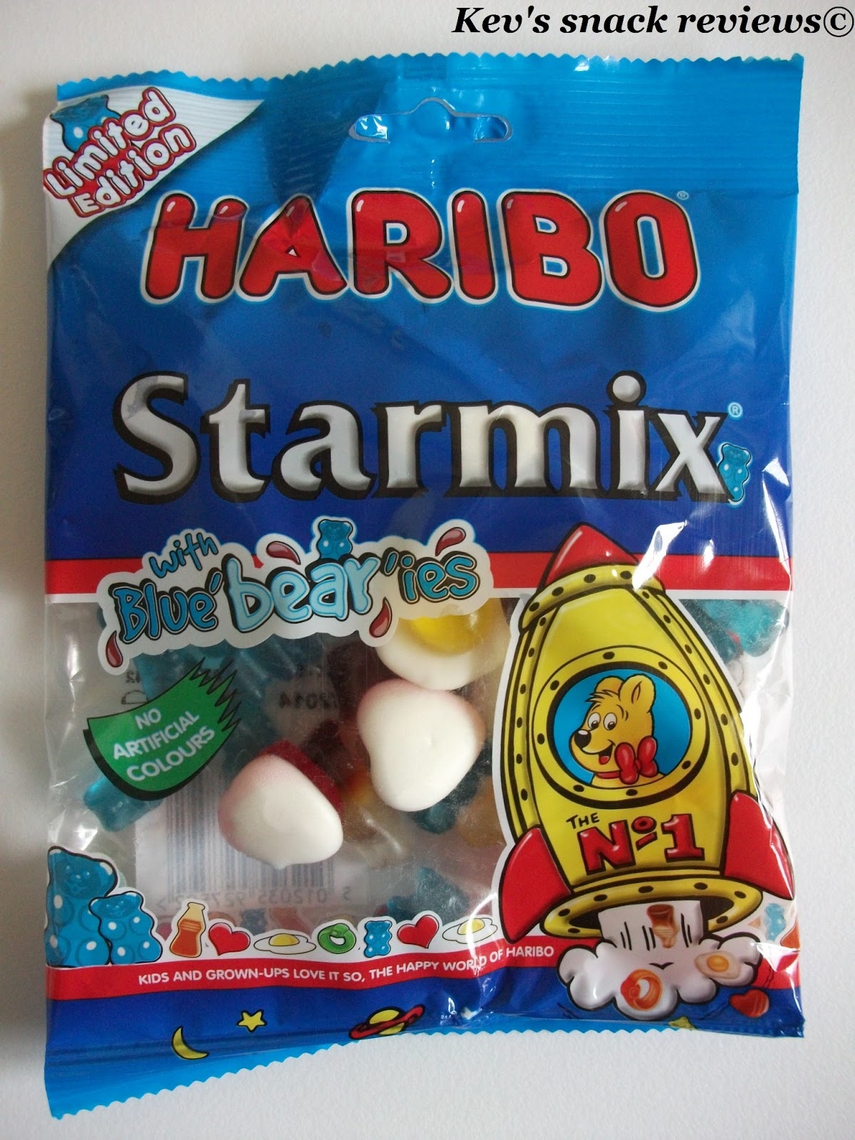 Haribo Starmix With Blue Bear Ies Limited Edition