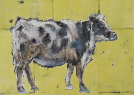 Cow (on Yellow Ground)