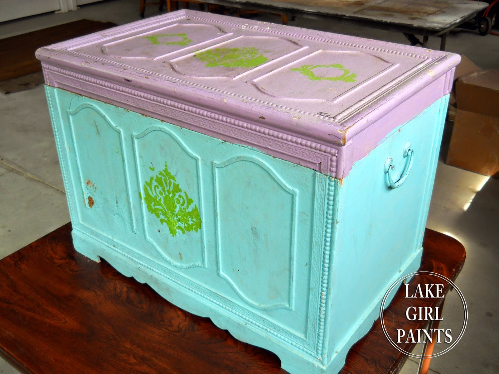 Lake Girl Paints Toy Box Makeover Now Storage For Any Room