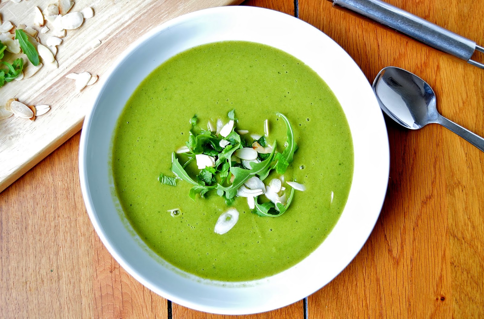 Pea and Rocket Soup GF SCD Gluten Free SCD and Veggie