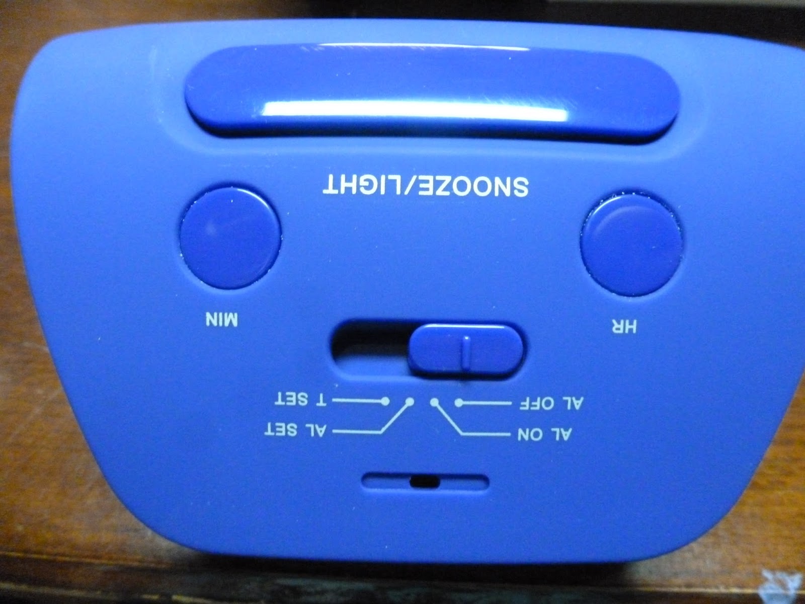 At the Fence Radio Shack Big Digit Alarm Clock