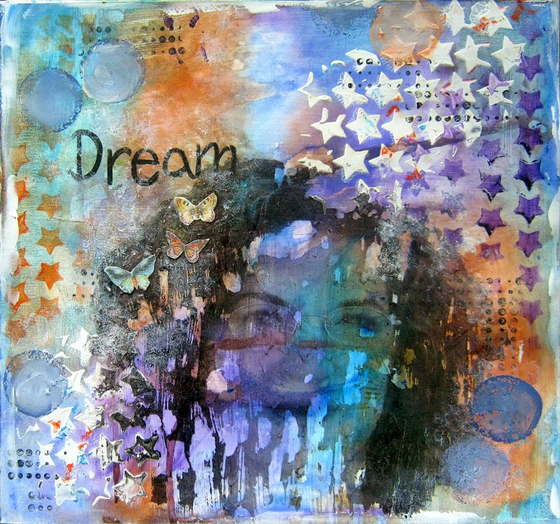 scrappin it Photo Transfer Mixed Media Art Journal