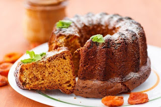 Медовый кекс с курагой