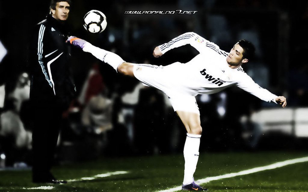 Cristiano Ronaldo Kick the Ball Wallpaper Take Wallpaper