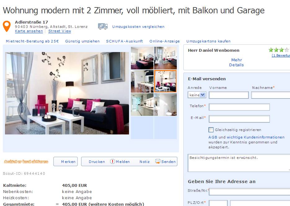 Wohnung Mieten Bochum Möbliert wohnungsbetrug 27 april 2013 Wohnung Mieten Bochum Möbliert wohnungsbetrug 27 april 2013