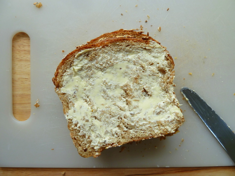 Cookin' Cowgirl Grilled Peanut Butter and Honey Sandwich