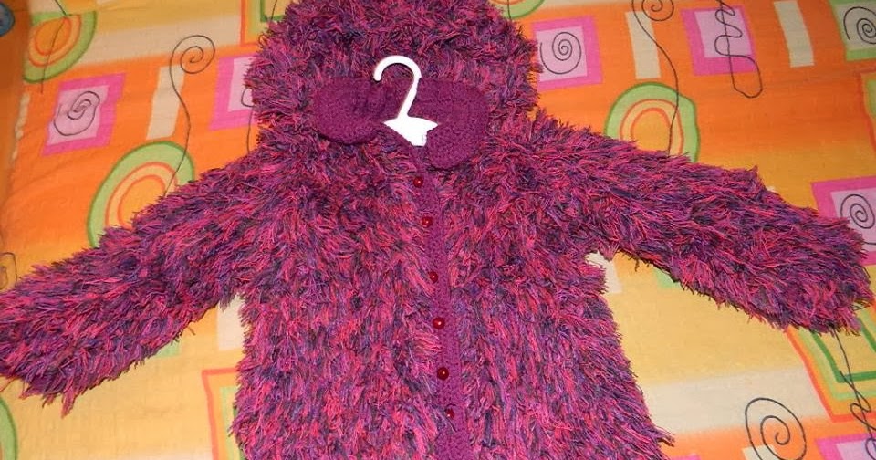 Crochet Patterns to Try: Knitted Baby Faux Fur Jacket Tutorial and ...