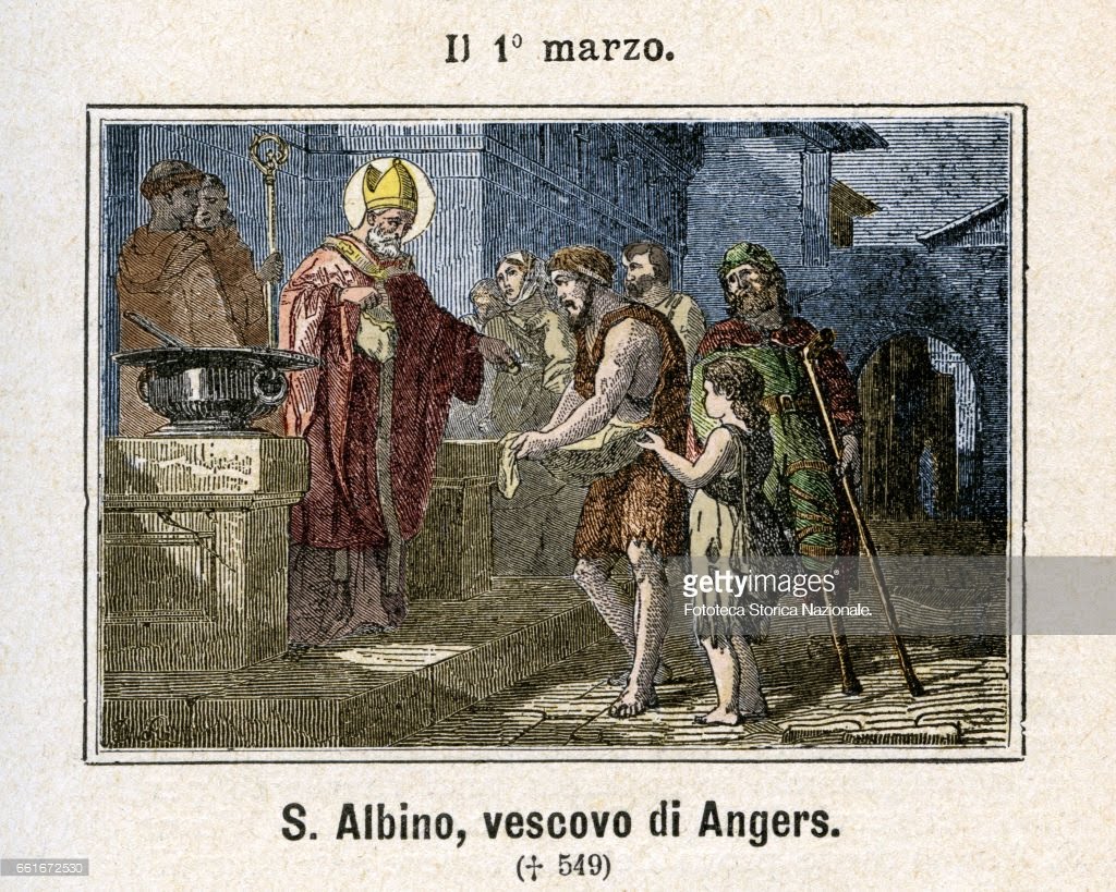 Risultati immagini per Sant Albino di Angers