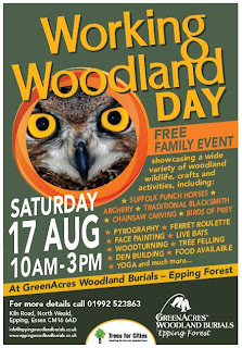 Epping Forest Working Woodland Day poster