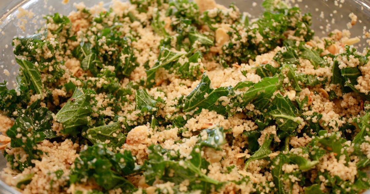 In Good Taste Cous Cous + Kale Salad