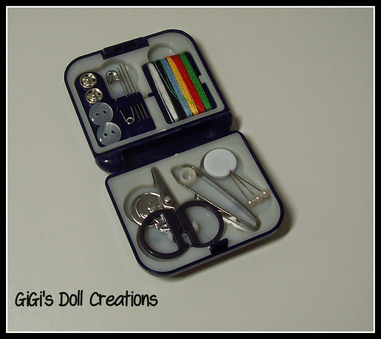 GiGi's Doll and Craft Creations 18 inch doll Sewing Machine, Iron