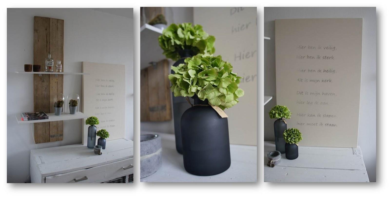 Ik en mijn thuis blog: wit, witter, witst Woonkamer wit grijs blauwe