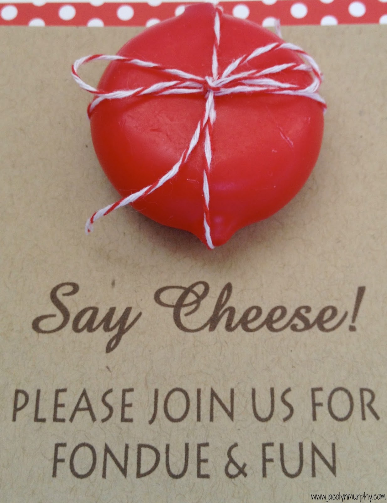Jac o' lyn Murphy Fondue Party to make you Smile Say Cheese