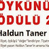 2013 Haldun Taner Öykü Ödülü Sahibini Buldu