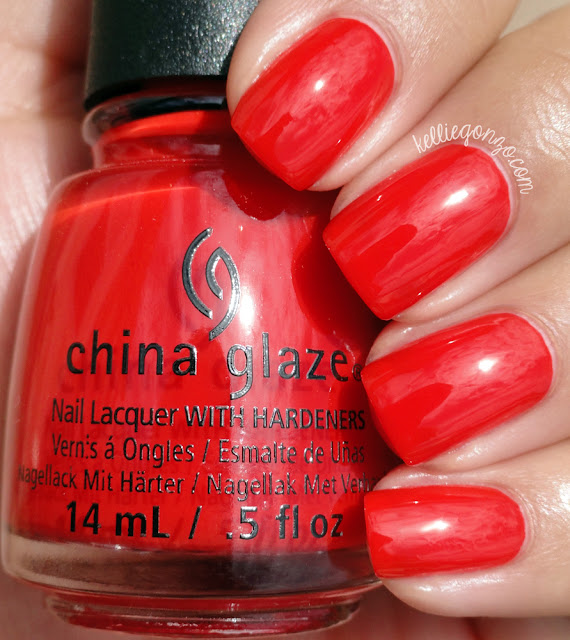 China Glaze The Heat Is On