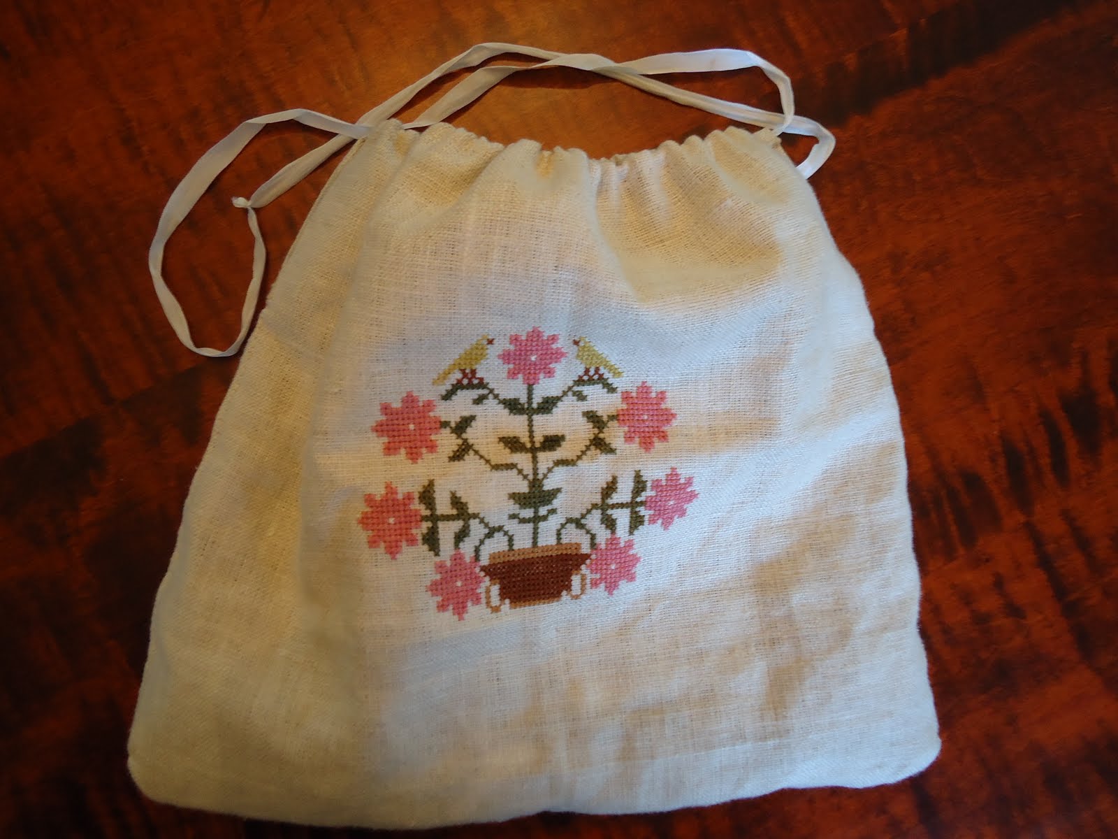 Sew 18th Century Needlework Bag Part Two