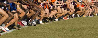 Runners at the starting line