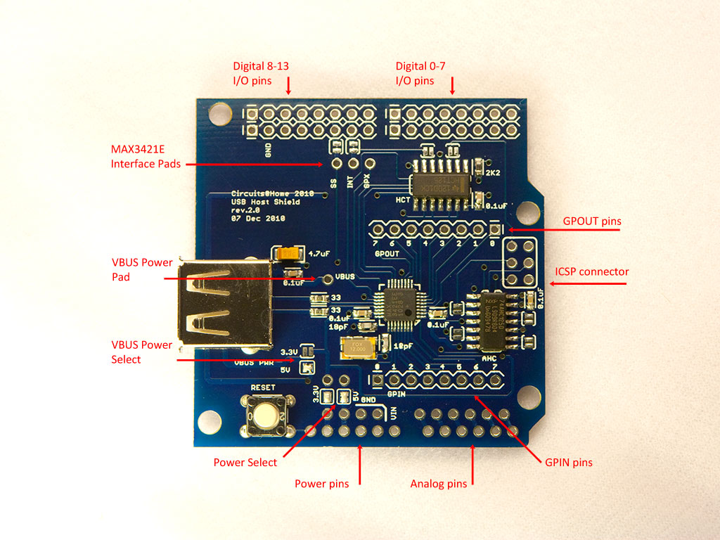 Breakout for Arduino MICRO - Winford Engineering
