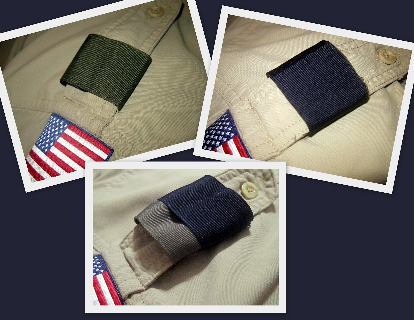 Our Life In The Wilderness Sewing on patches tip