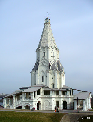 Церковь Вознесения Господня в Коломенском, Москва.