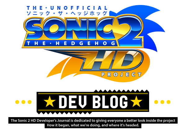 Sonic 2 HD Developer's Journal