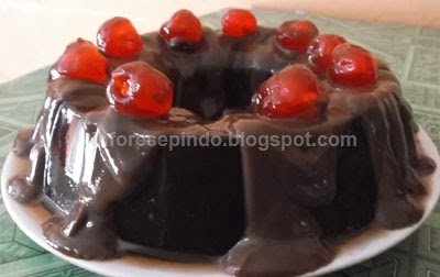 Puding Coklat Sederhana Cara Membuat Puding Coklat Sederhana Vla Praktis