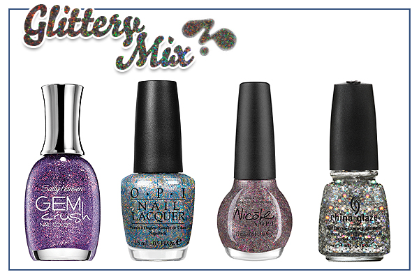 Glitter gets an update for spring with new shapes, colors, and sizes of