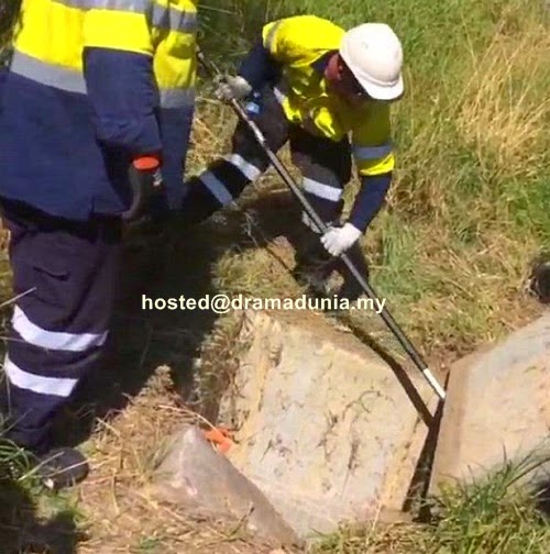 Bayi Ditemui Di Longkang Sedalam Tiga Meter Dan Di Tutupi Konkrit Masih Hidup