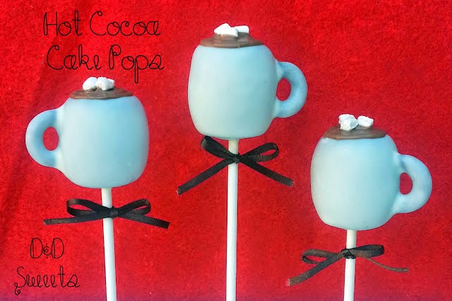 The nights are getting chilly, so warm up with some yummy Hot Cocoa Cake Pops.