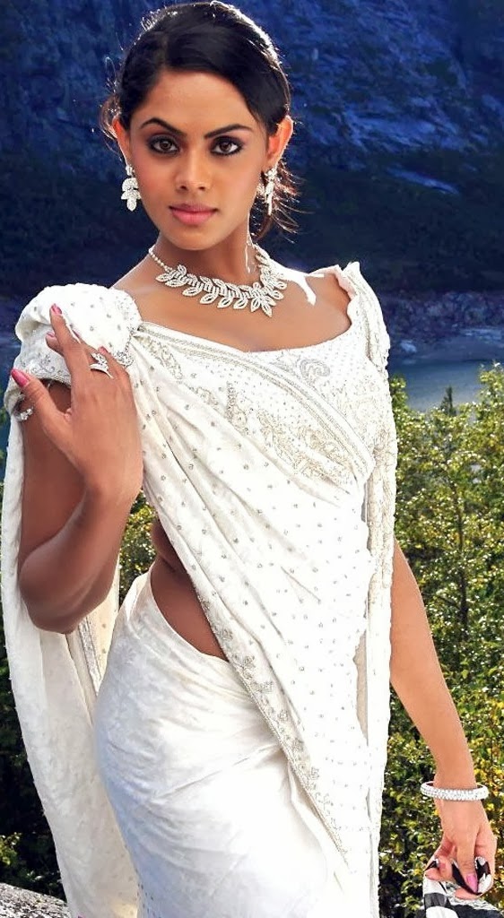 Hot Heroines in White Saree Stills - Latest Movie Updates, Movie